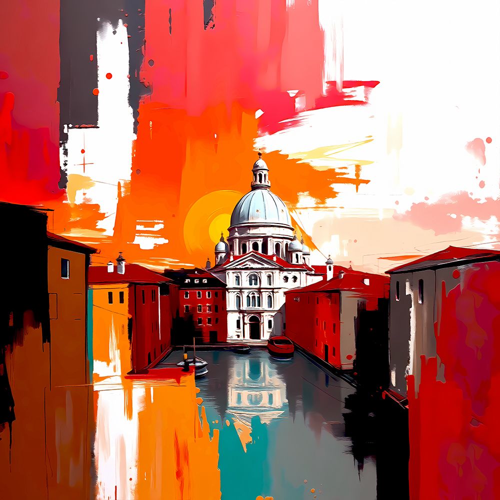 Venetian Blaze I art print by Ronald Bolokofsky for $57.95 CAD