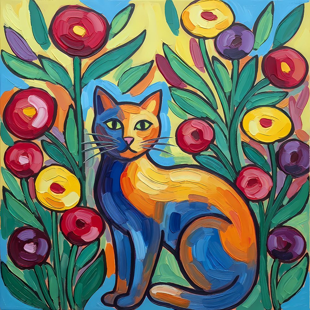 Whisker Garden art print by Ronald Bolokofsky for $57.95 CAD
