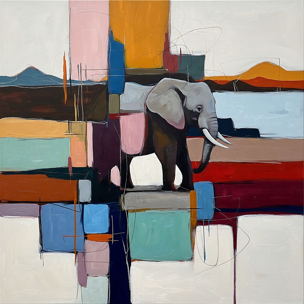 Elephantine Horizons art print by Ronald Bolokofsky for $57.95 CAD
