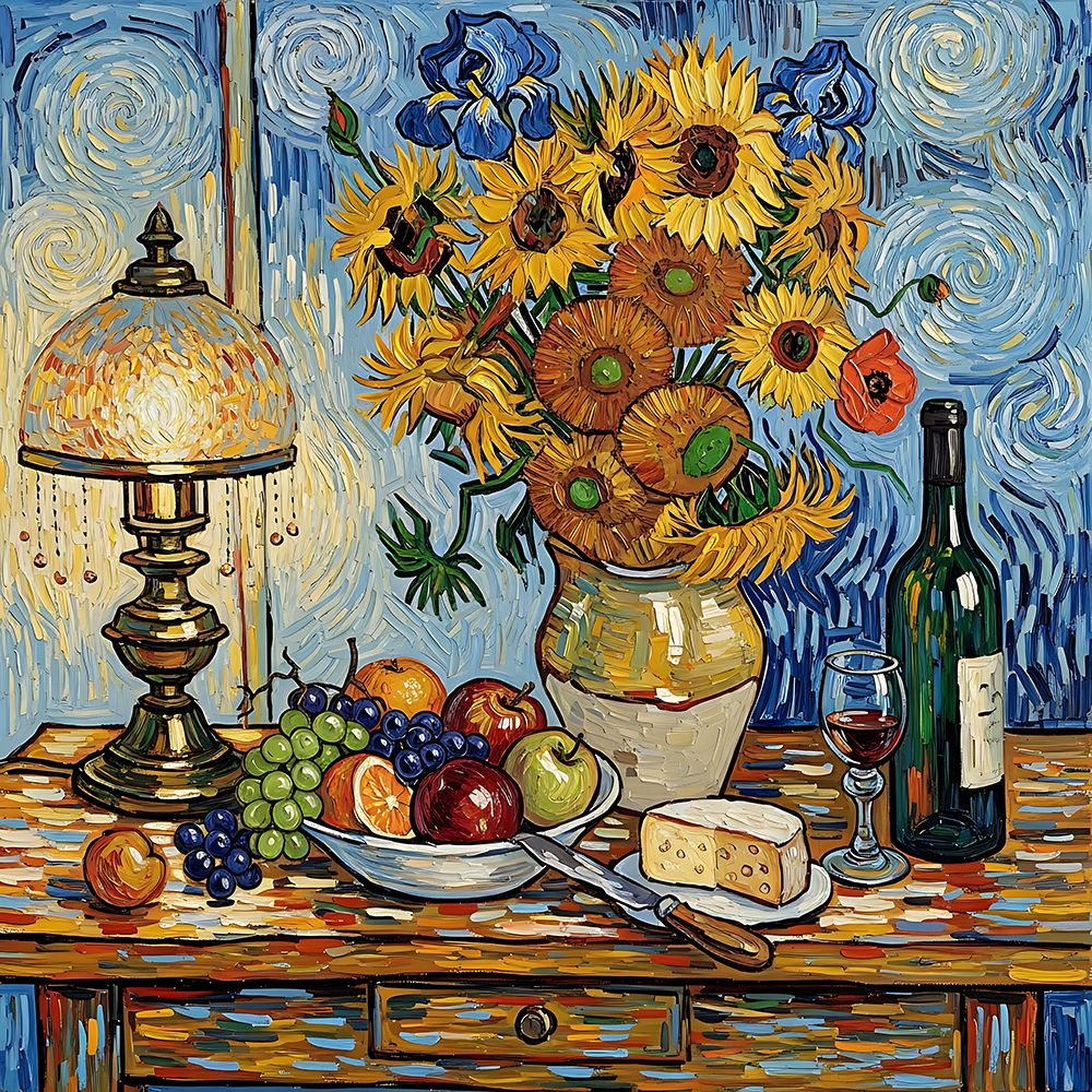 Evening Tableaux art print by Ronald Bolokofsky for $57.95 CAD