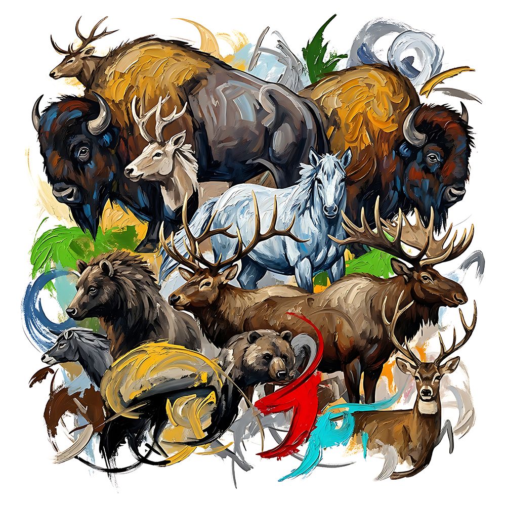 Frontier Spirits art print by Ronald Bolokofsky for $57.95 CAD