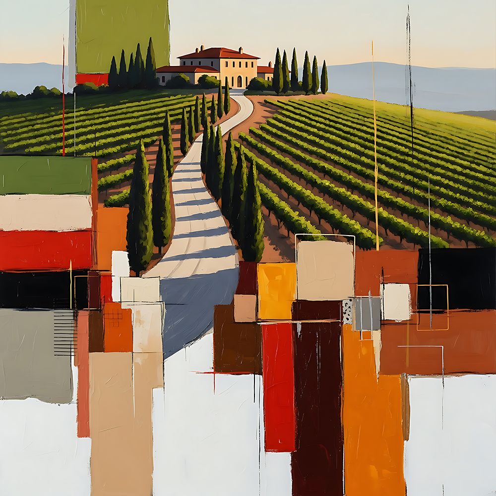 Harvest Geometry art print by Ronald Bolokofsky for $57.95 CAD