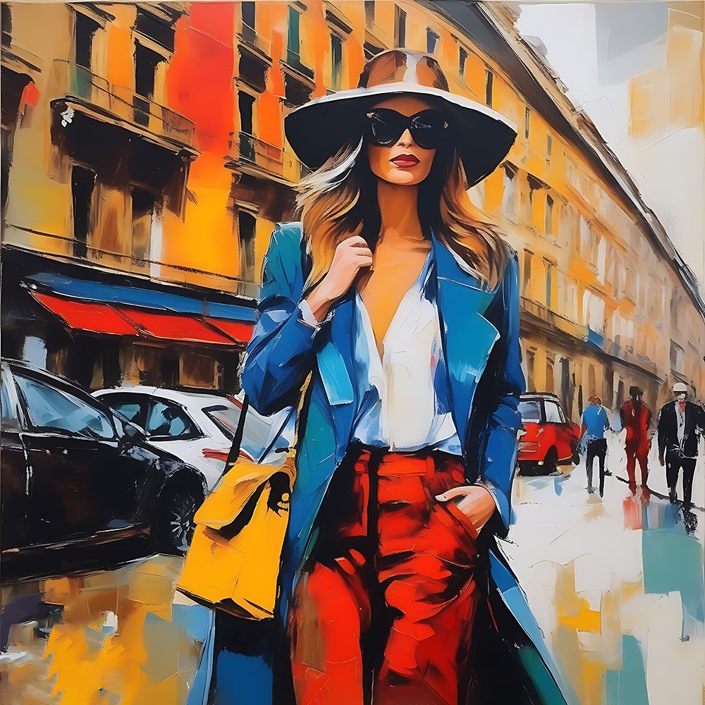 Italian Chic art print by Ronald Bolokofsky for $57.95 CAD