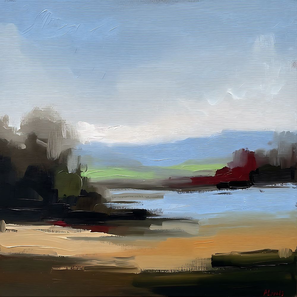 Layered Serenity art print by Ronald Bolokofsky for $57.95 CAD