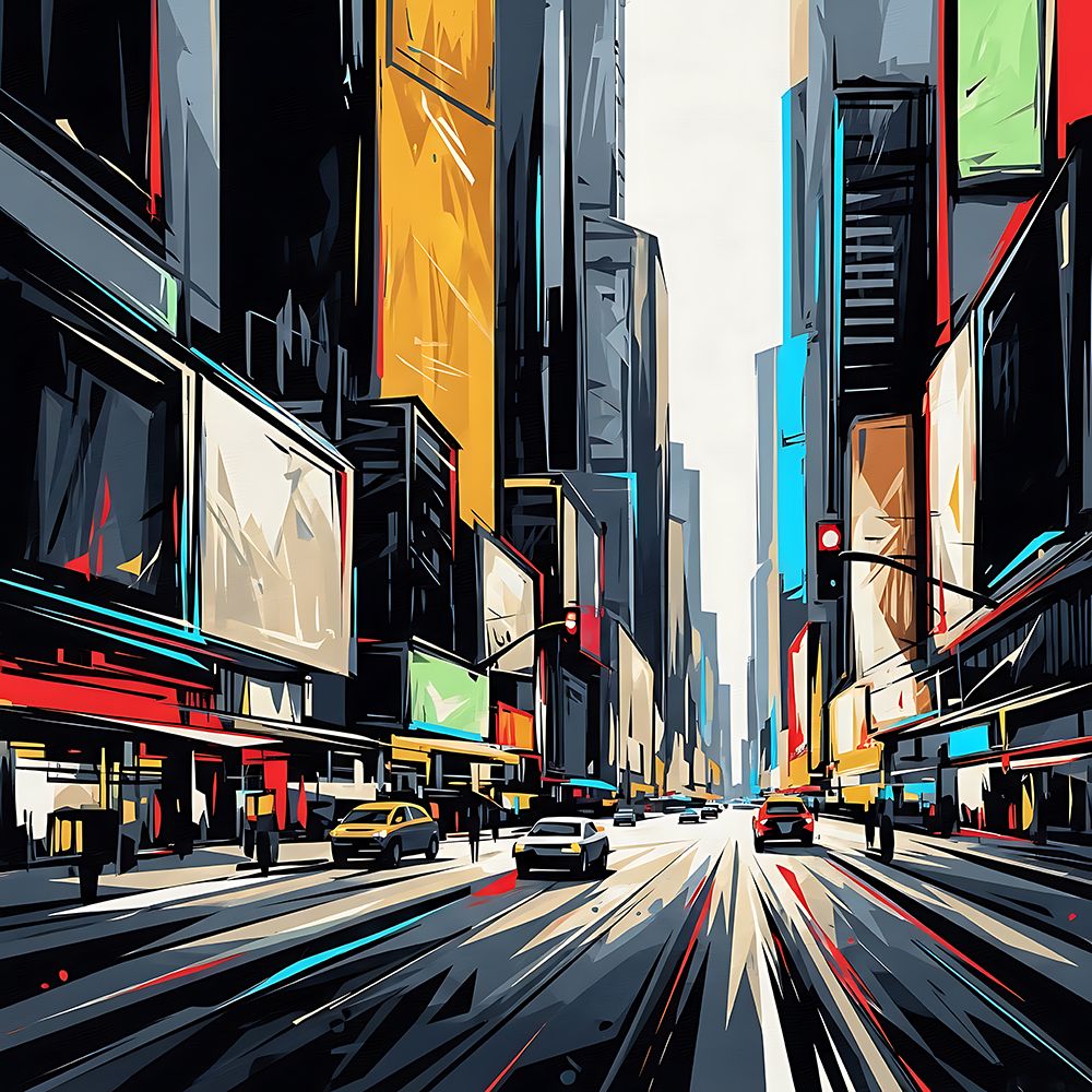 Main Drag art print by Ronald Bolokofsky for $57.95 CAD