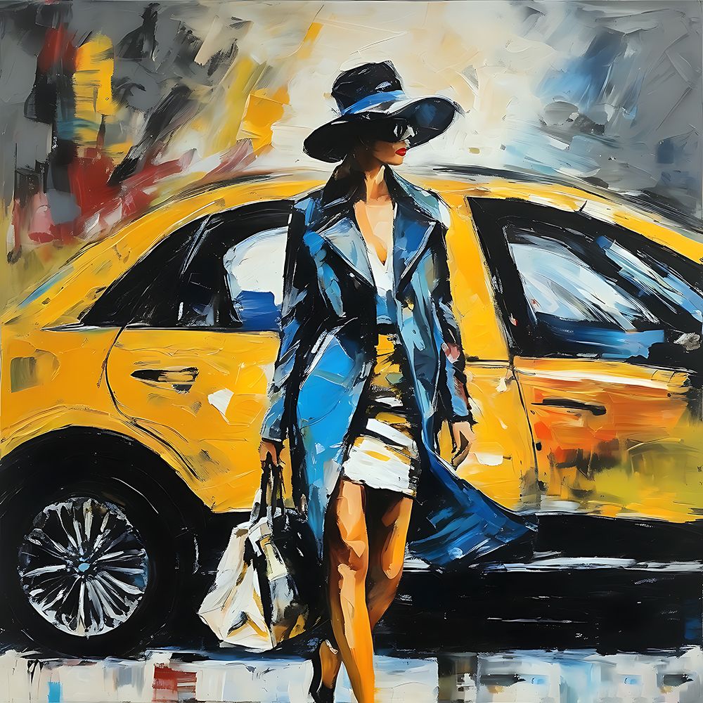 Manhattan Stroll art print by Ronald Bolokofsky for $57.95 CAD