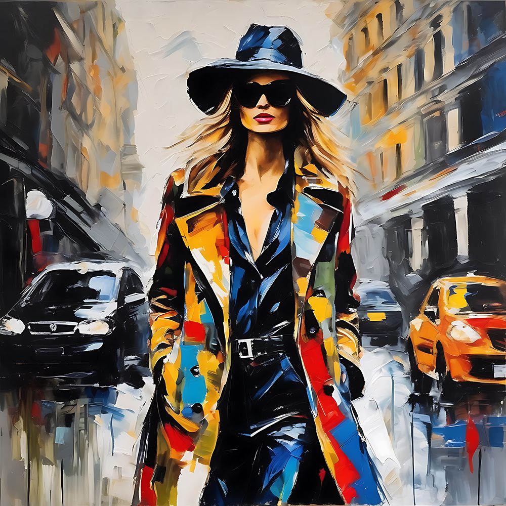 Midtown Maven art print by Ronald Bolokofsky for $57.95 CAD