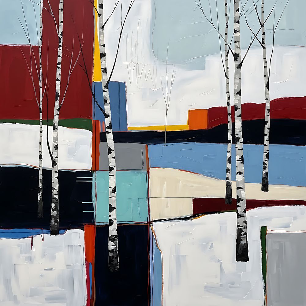 Modernist Woods art print by Ronald Bolokofsky for $57.95 CAD