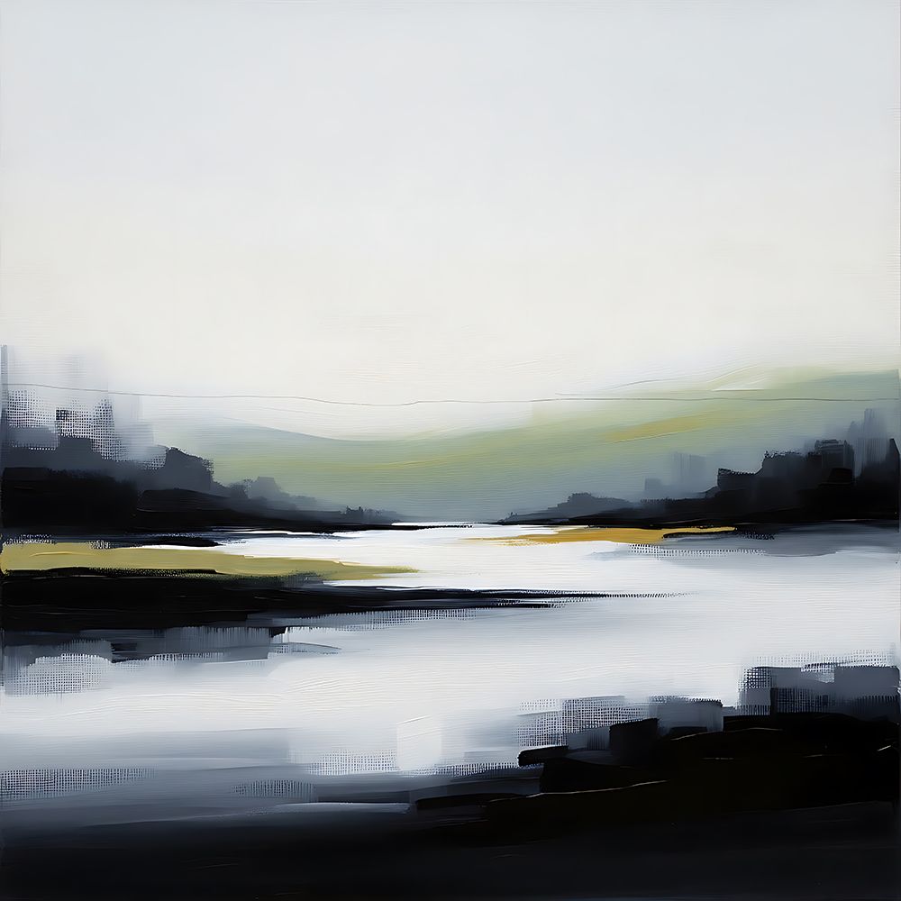 Monochrome Marsh art print by Ronald Bolokofsky for $57.95 CAD