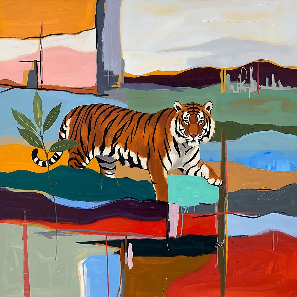 Painted Prowl art print by Ronald Bolokofsky for $57.95 CAD