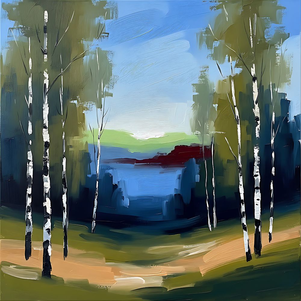 Quiet Path art print by Ronald Bolokofsky for $57.95 CAD