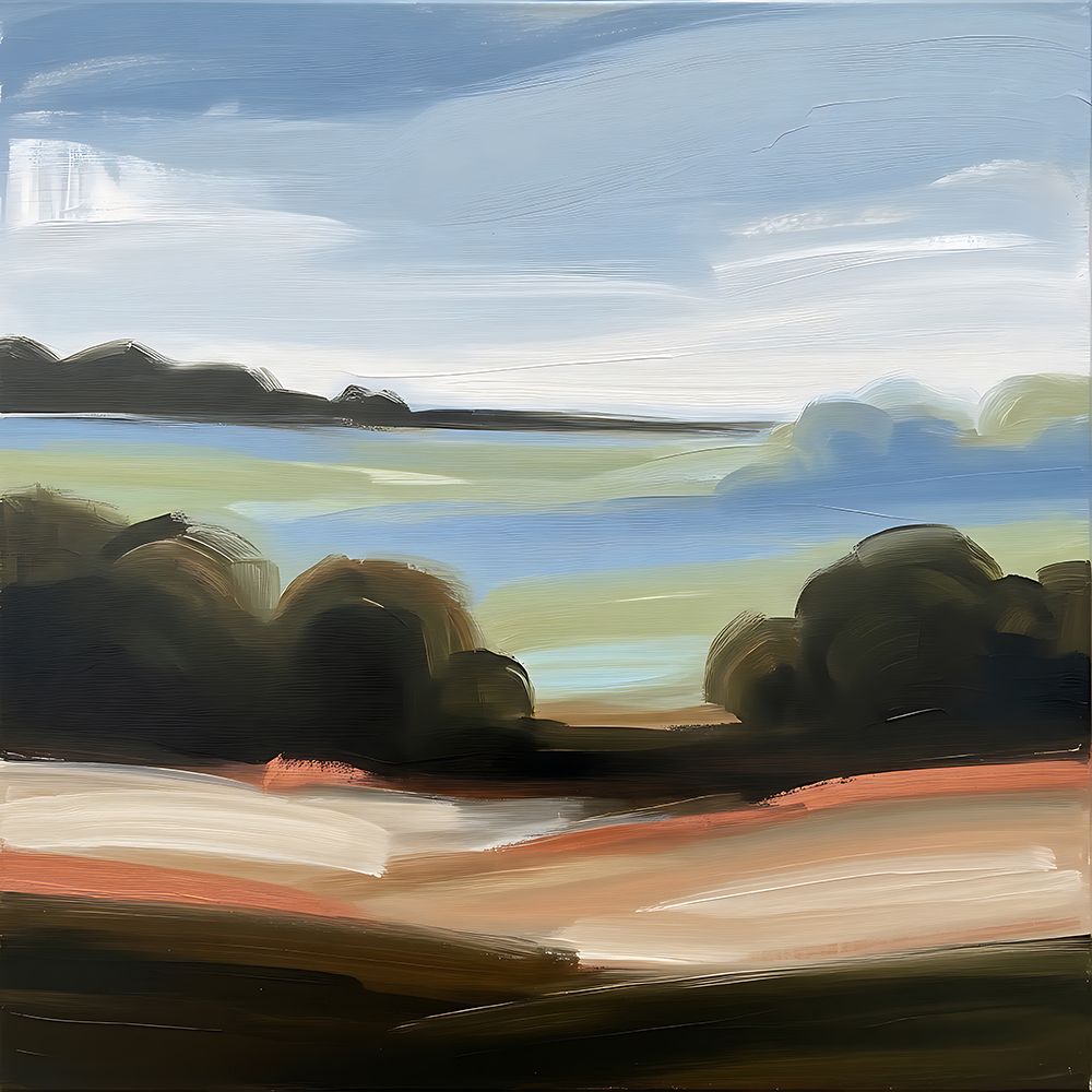 Sculpted Landscape art print by Ronald Bolokofsky for $57.95 CAD