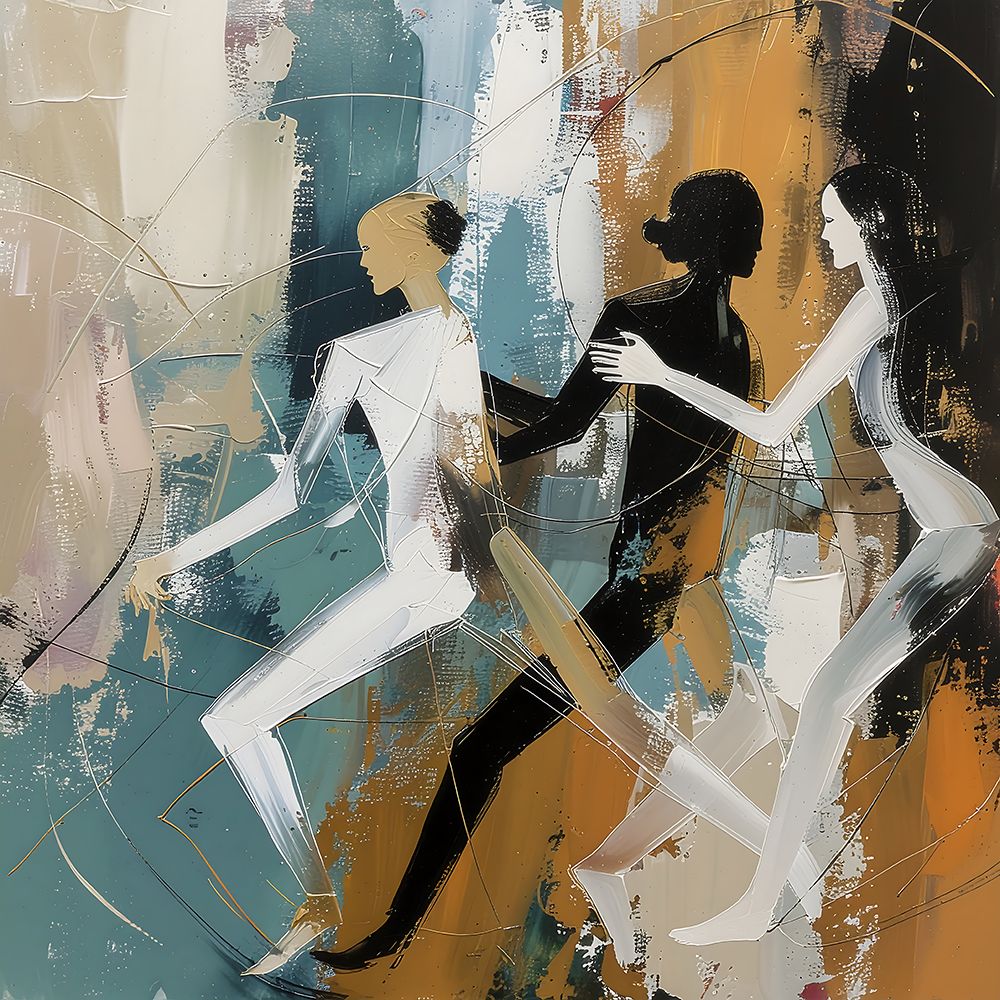 Shadow Dancers I art print by Ronald Bolokofsky for $57.95 CAD