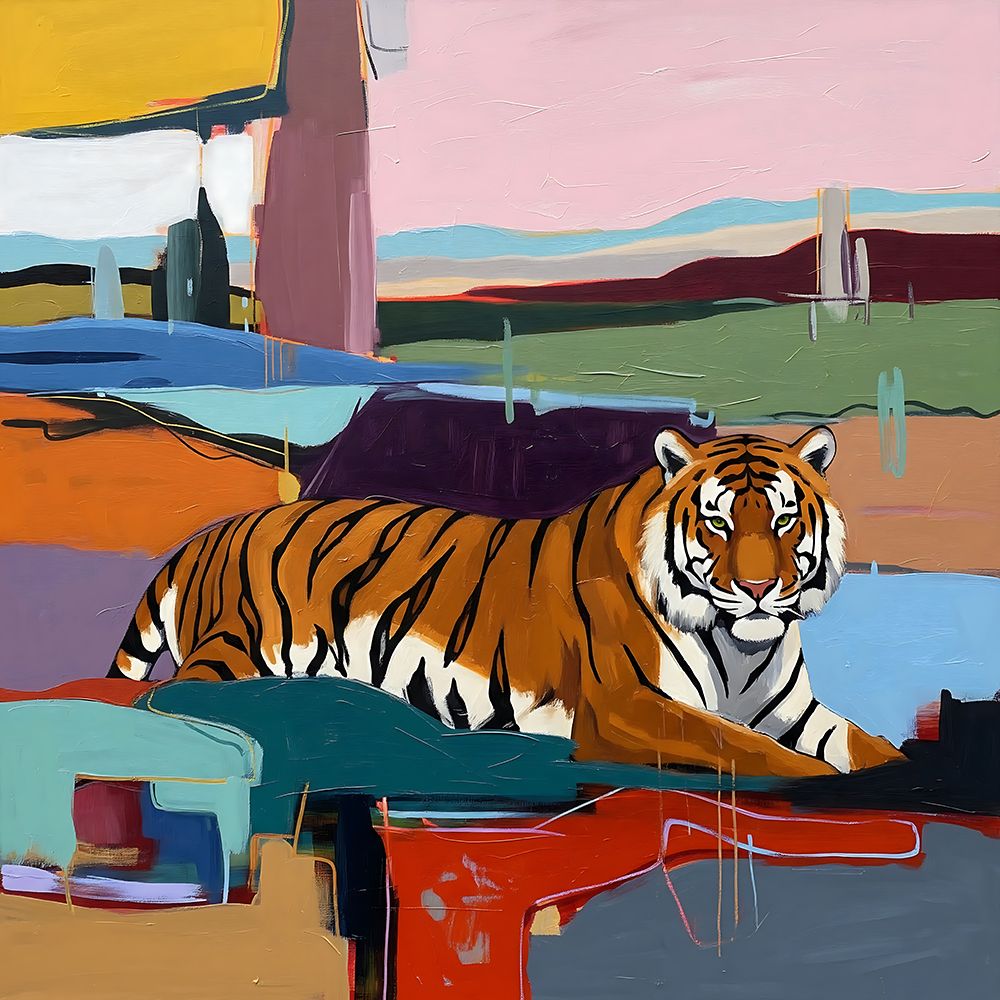 Striped Spectrum art print by Ronald Bolokofsky for $57.95 CAD