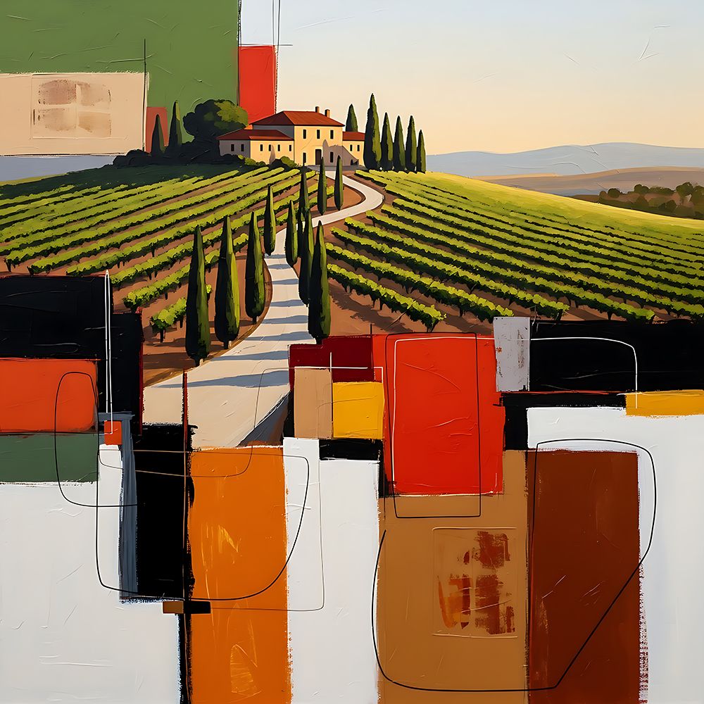 Tuscan Tectonic art print by Ronald Bolokofsky for $57.95 CAD
