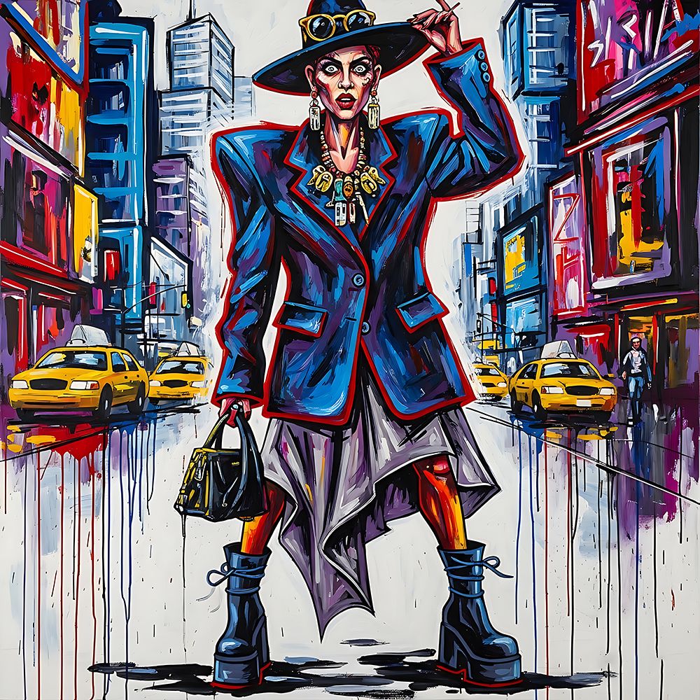 Urban Avant-Garde art print by Ronald Bolokofsky for $57.95 CAD