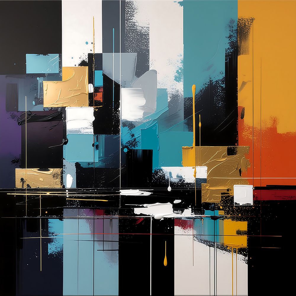Urban Puzzle I art print by Ronald Bolokofsky for $57.95 CAD