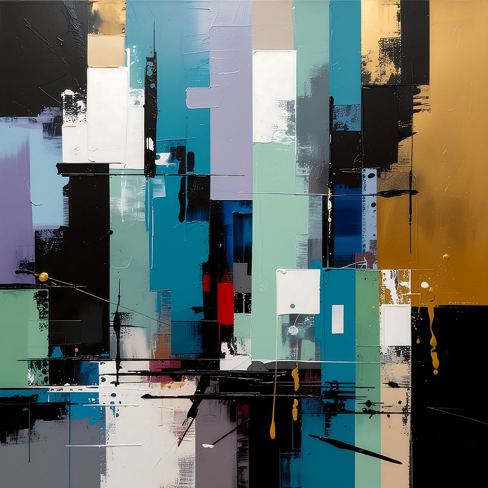 Urban Puzzle IV art print by Ronald Bolokofsky for $57.95 CAD