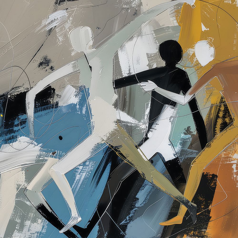Urban Strut art print by Ronald Bolokofsky for $57.95 CAD
