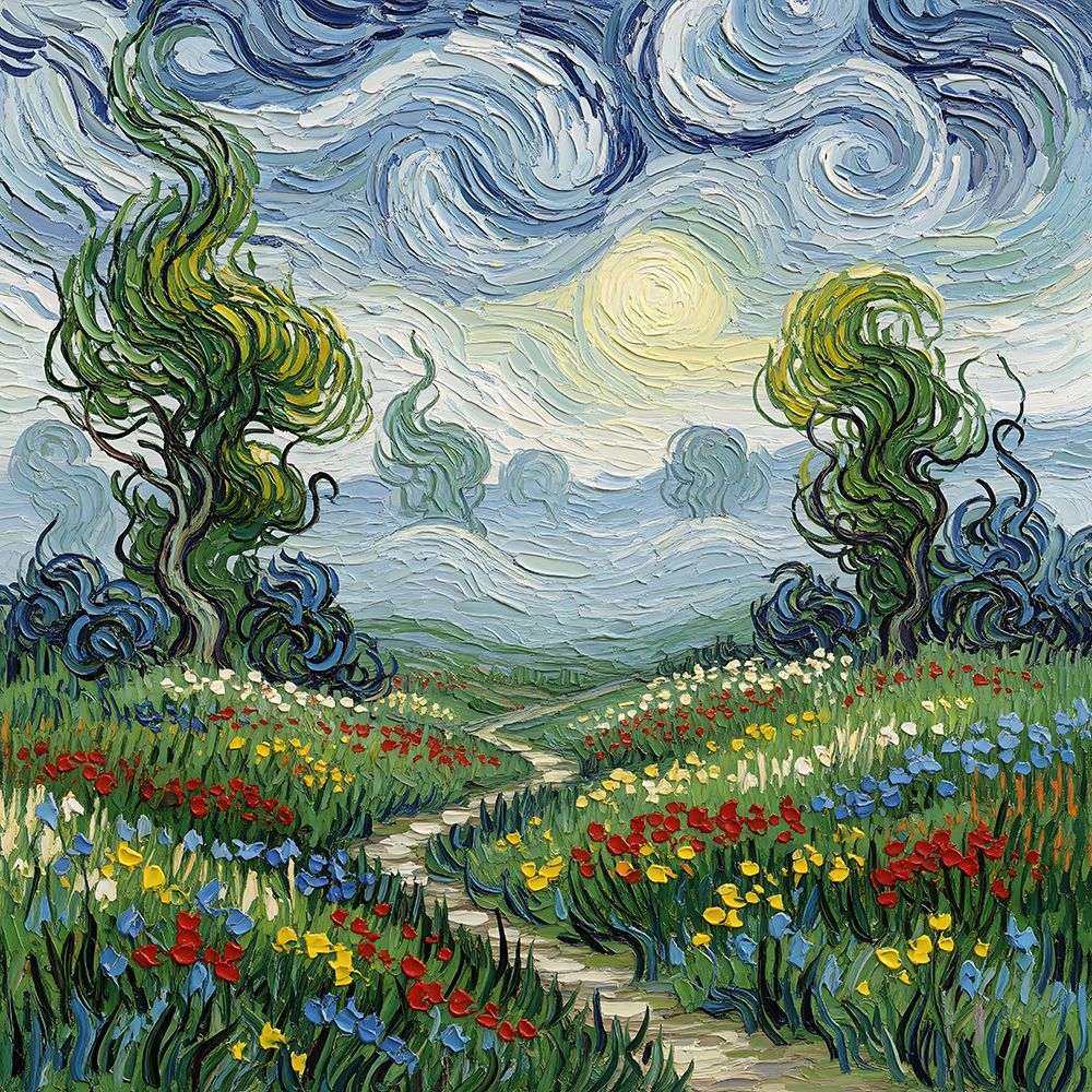 Wildflowers at Dusk art print by Ronald Bolokofsky for $57.95 CAD