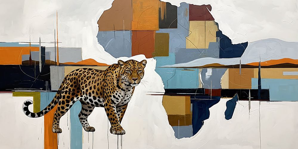 African Spots art print by Ronald Bolokofsky for $57.95 CAD