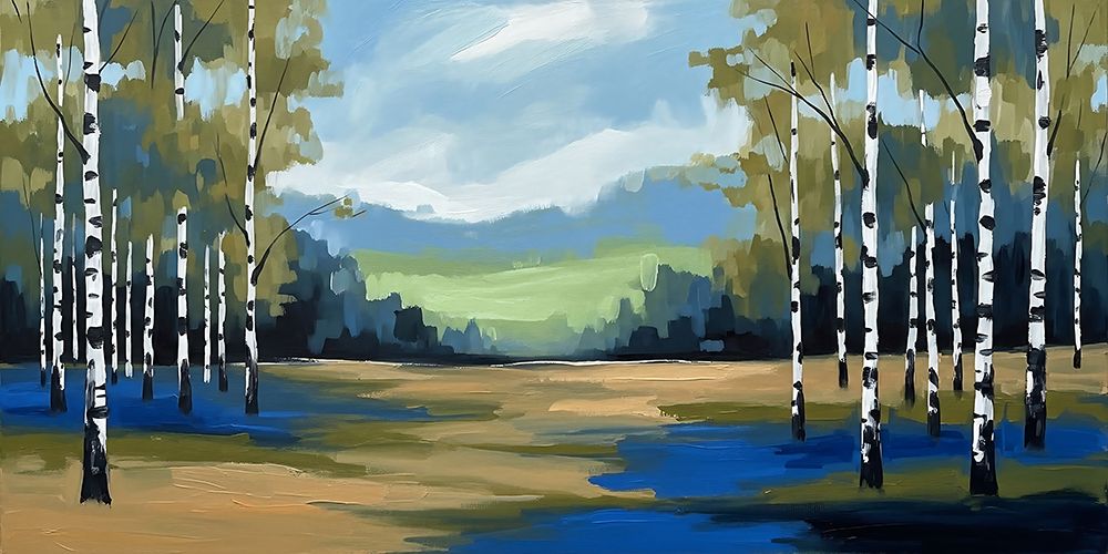 Breezy Birches art print by Ronald Bolokofsky for $57.95 CAD