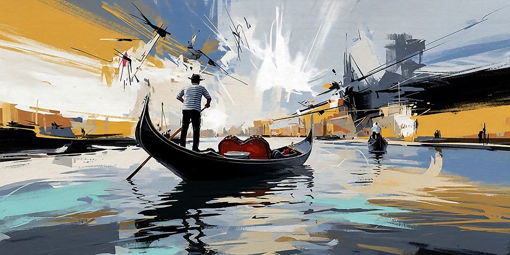 Canal Cadence art print by Ronald Bolokofsky for $57.95 CAD