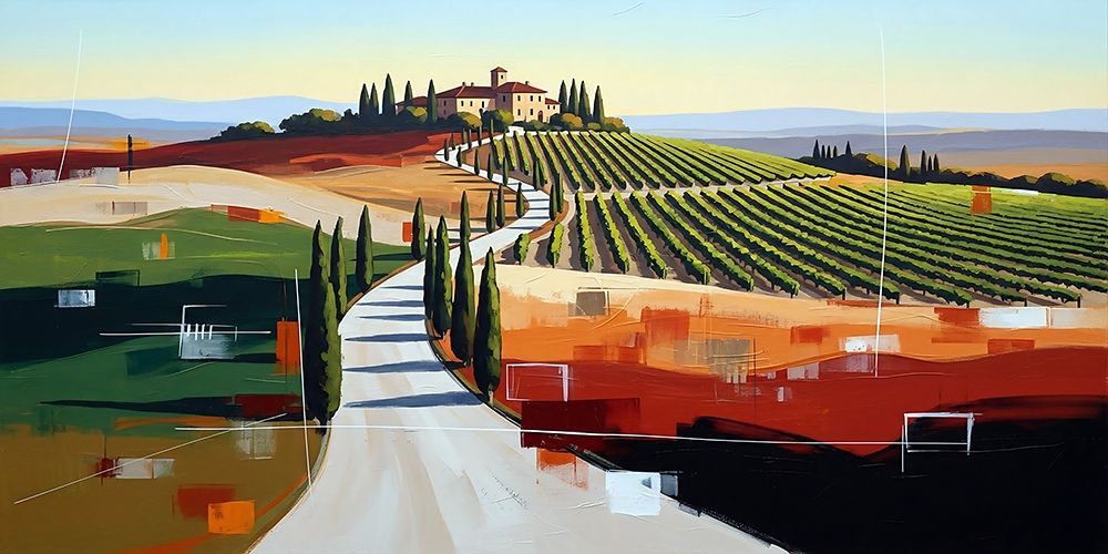 Cypress Sentinels art print by Ronald Bolokofsky for $57.95 CAD
