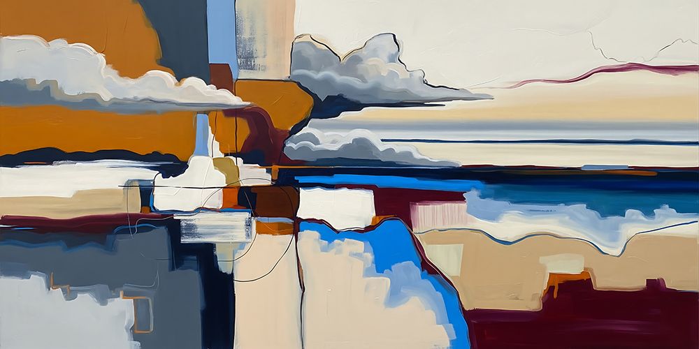Kinetic Horizon art print by Ronald Bolokofsky for $57.95 CAD