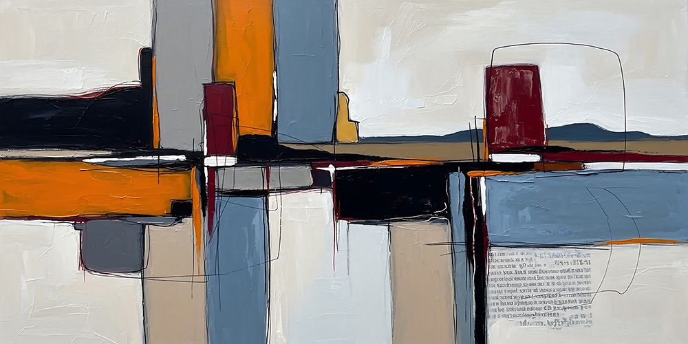 Literary Landscape art print by Ronald Bolokofsky for $57.95 CAD