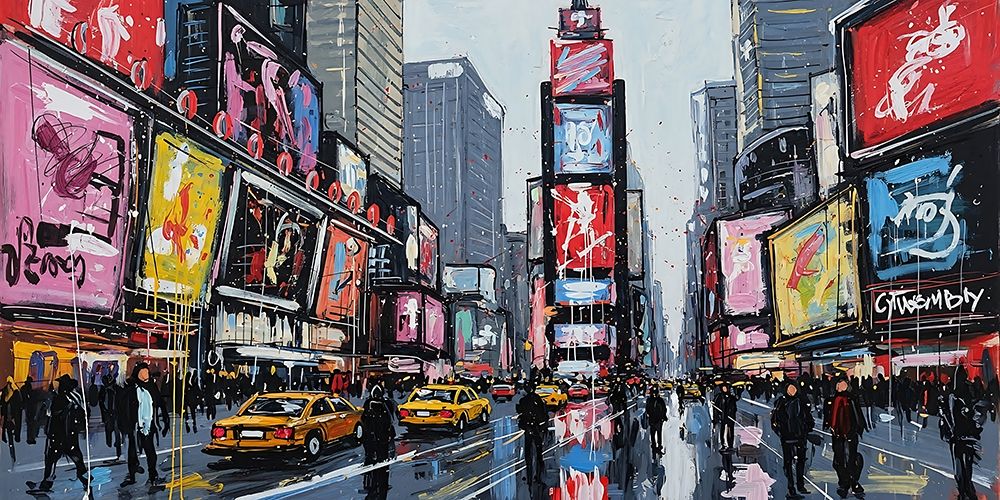 Neon Bombardment art print by Ronald Bolokofsky for $57.95 CAD