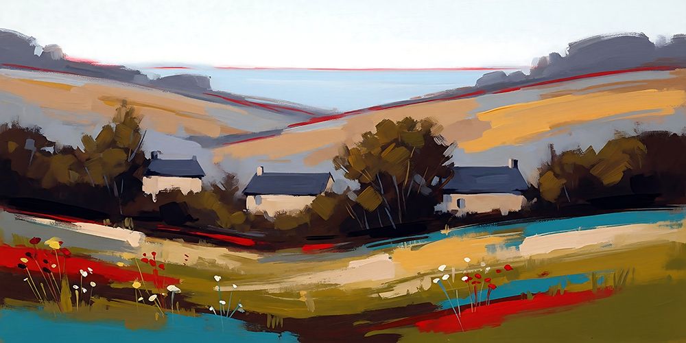 Painted Valley art print by Ronald Bolokofsky for $57.95 CAD