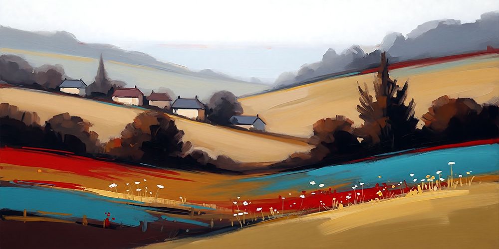 Rolling Ridge art print by Ronald Bolokofsky for $57.95 CAD