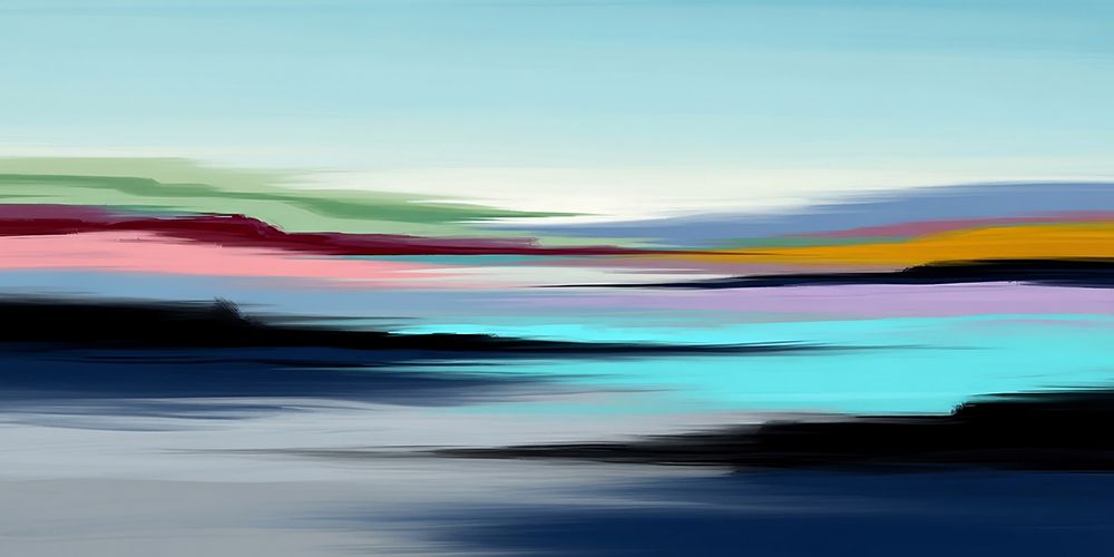Saturated Horizon art print by Ronald Bolokofsky for $57.95 CAD
