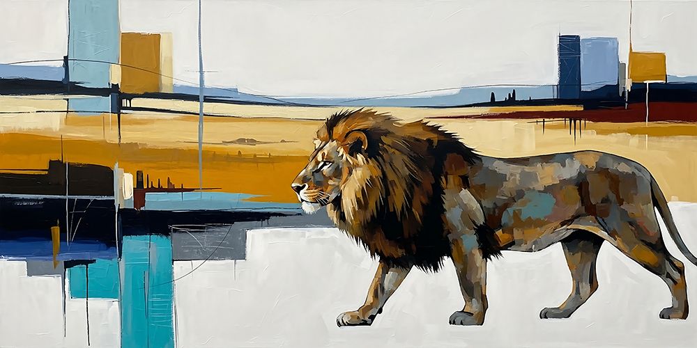 Savanna Stride art print by Ronald Bolokofsky for $57.95 CAD