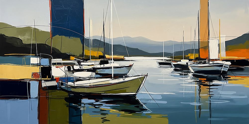 Silent Harbor art print by Ronald Bolokofsky for $57.95 CAD