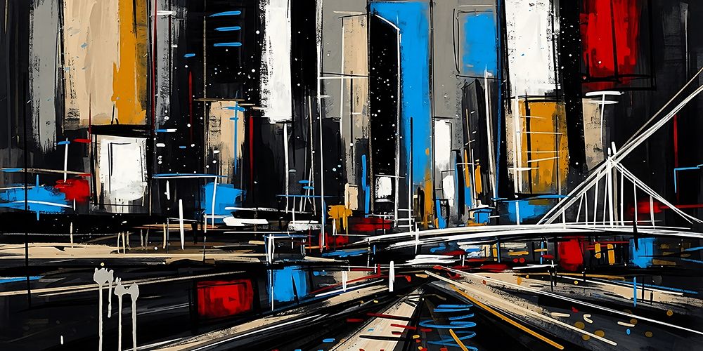 Urban Horizon art print by Ronald Bolokofsky for $57.95 CAD