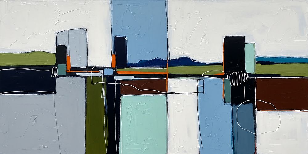 Urban Logic art print by Ronald Bolokofsky for $57.95 CAD