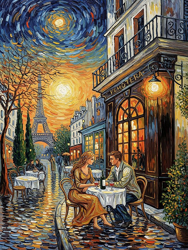 Eiffel Glow art print by Ronald Bolokofsky for $57.95 CAD