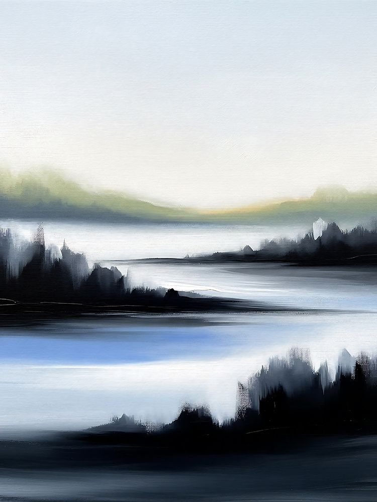 Indigo Horizon art print by Ronald Bolokofsky for $57.95 CAD