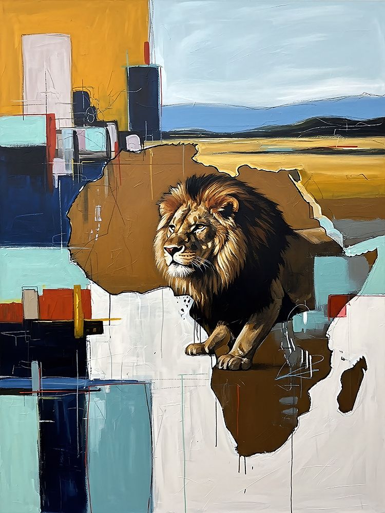 Out of Africa V art print by Ronald Bolokofsky for $57.95 CAD
