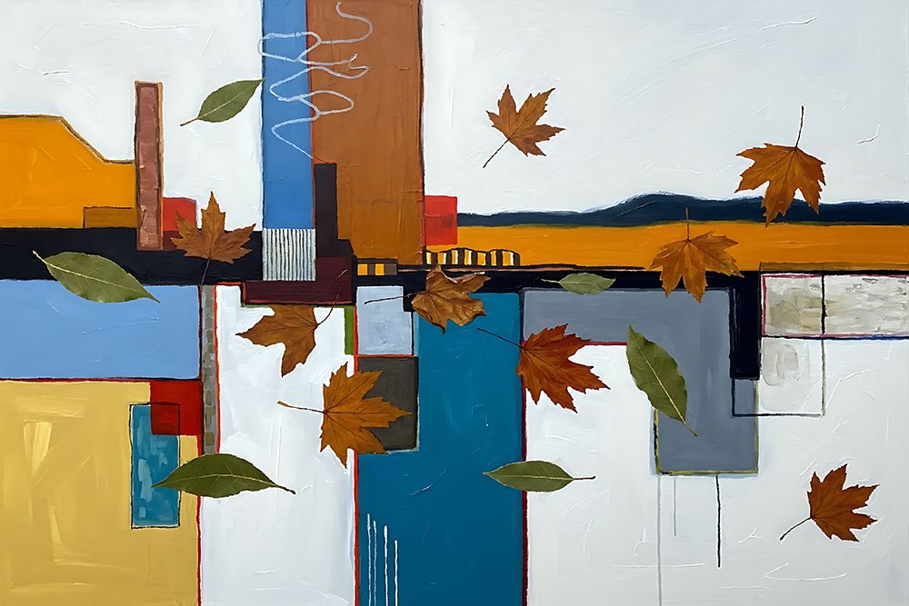 Falling Logic art print by Ronald Bolokofsky for $57.95 CAD