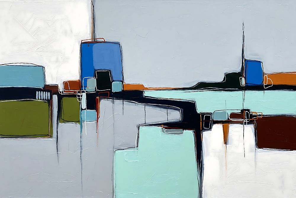 Geometric Solace art print by Ronald Bolokofsky for $57.95 CAD