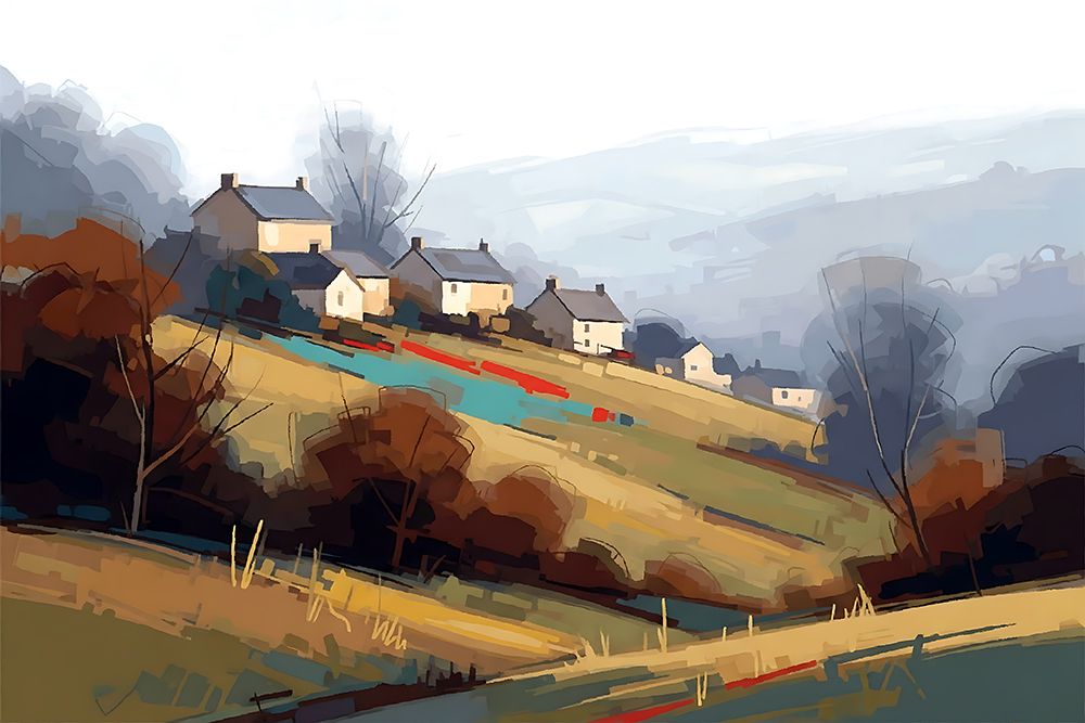 Misty Horizon art print by Ronald Bolokofsky for $57.95 CAD