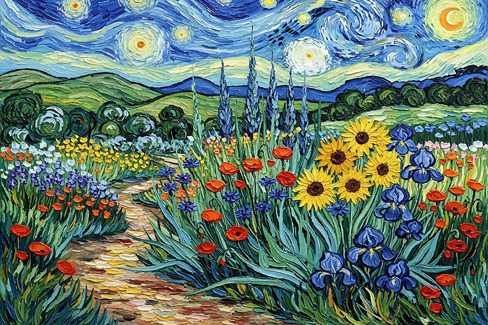 Pathway to the Hills art print by Ronald Bolokofsky for $57.95 CAD