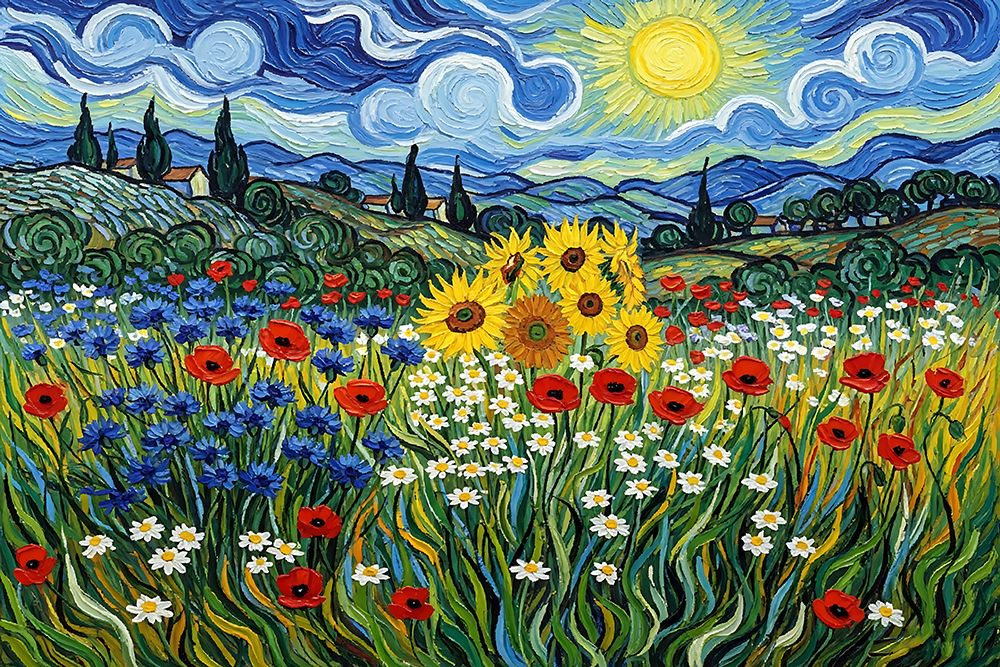 Summer Swirl art print by Ronald Bolokofsky for $57.95 CAD