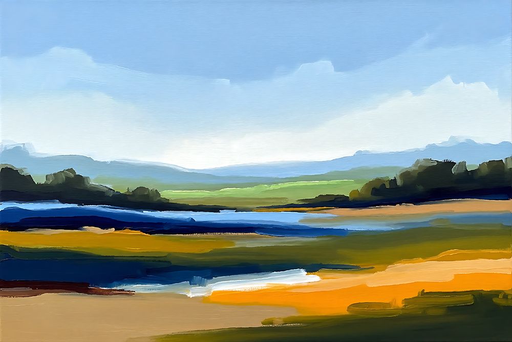 Summer Tundra art print by Ronald Bolokofsky for $57.95 CAD