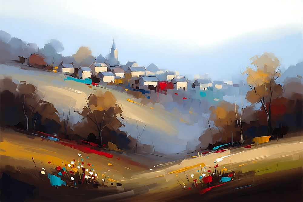 Textured Calm art print by Ronald Bolokofsky for $57.95 CAD