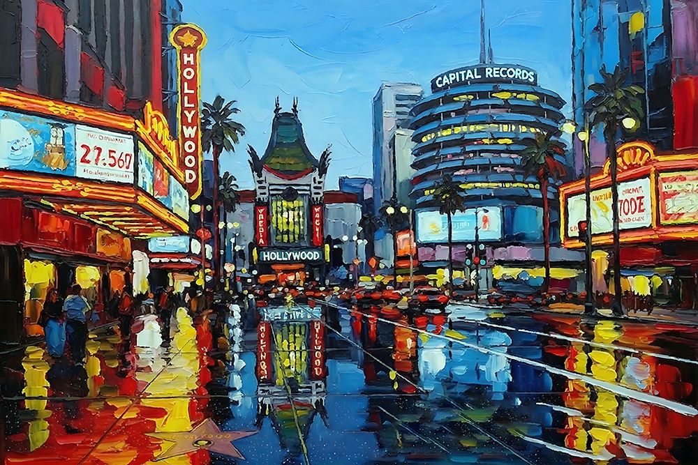 Walk of Fame art print by Ronald Bolokofsky for $57.95 CAD