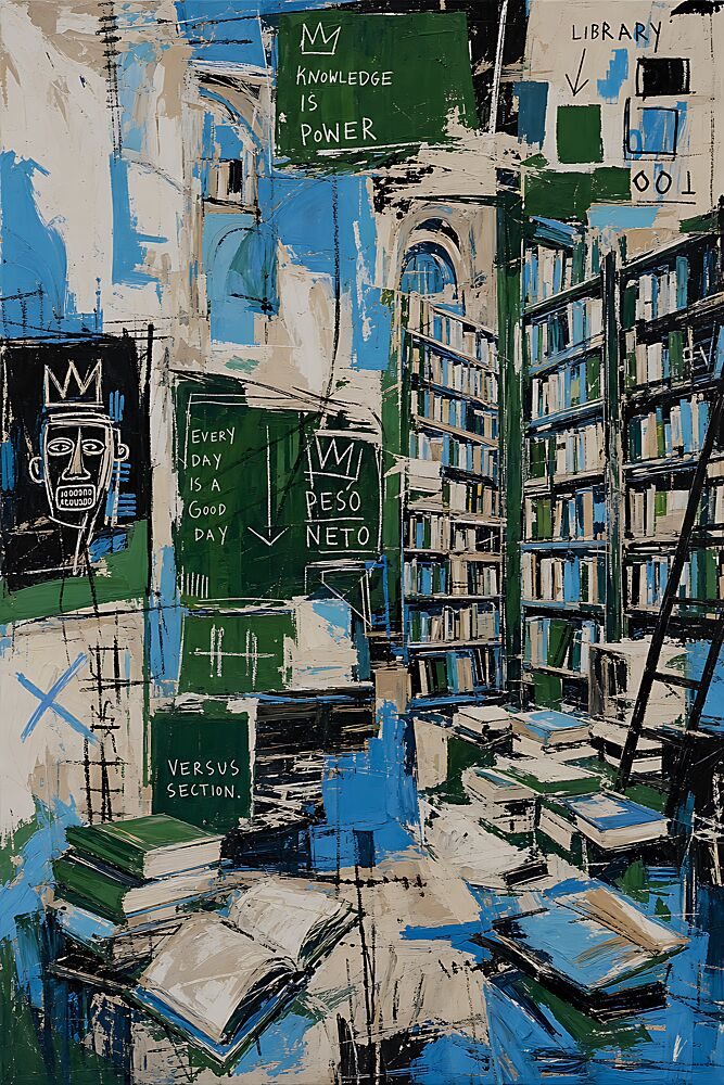 Knowledge Is Power art print by Ronald Bolokofsky for $57.95 CAD